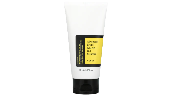  Cosrx Advanced Snail Mucin Gel Cleanser - 150ml | كوزركس غسول جيل بخلاصة الحلزون - 150 مل