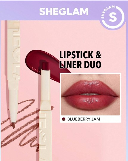 Colored Lipstick and Lipstick Duo - Raspberry Jam